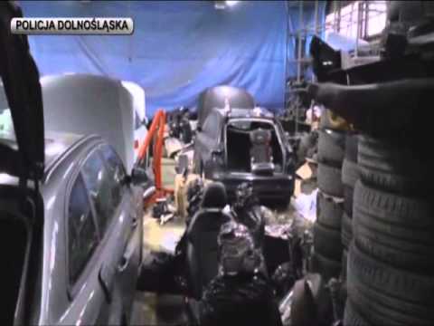 Wrocław, Oleśnica - dziupla kradzionych audi