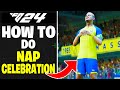 How to do Ronaldo's Nap Celebration in FC 24