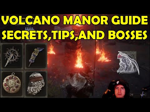 VOLCANO MANOR  GUIDE, FULL AREA, SECRETS, TIPS, AND BOSSES (ELDEN RING)