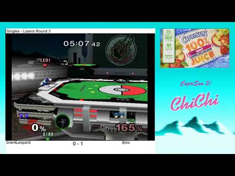 ChiChi's CapriSun 3 - SilentLeopard (Falco) Vs. Bino (Marth) - LR3