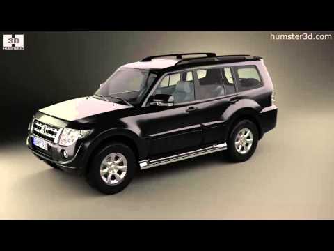 Mitsubishi Pajero (Montero) Wagon 2014 3D model by 3DModels.org