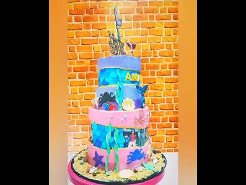Cake mermaid