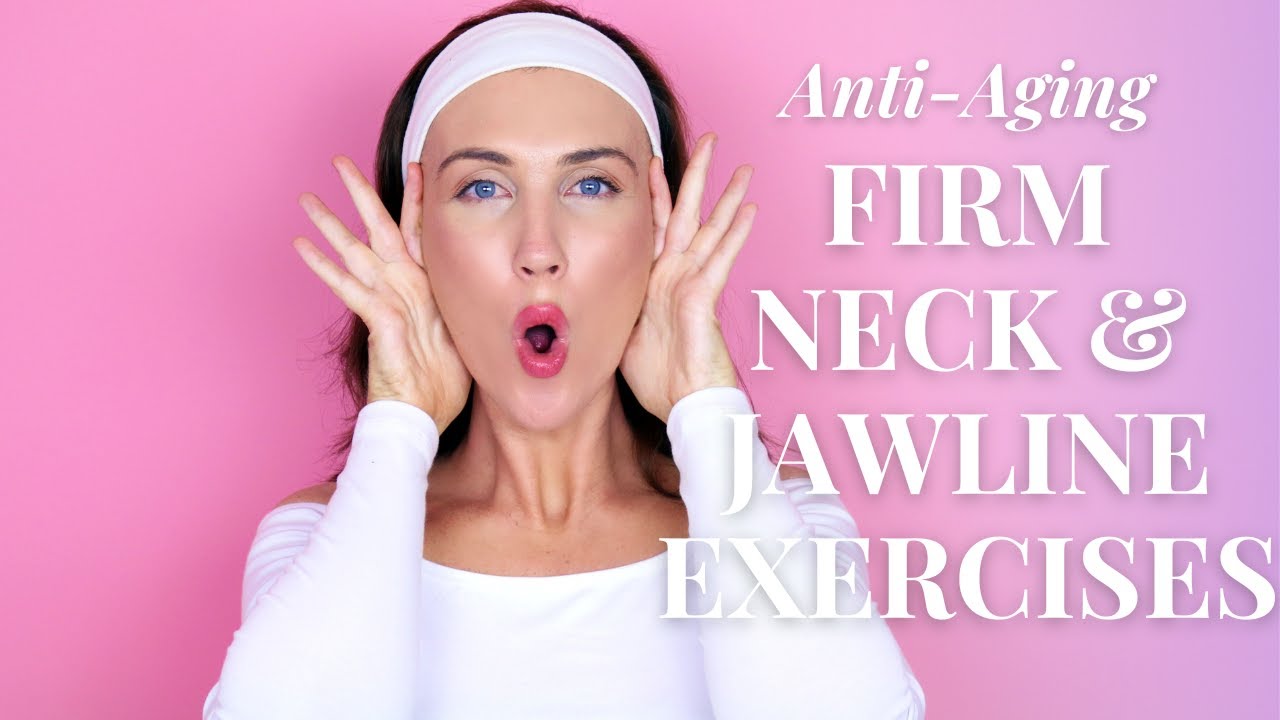 ANTI-AGING FACE LIFTING EXERCISES For Jowls & Laugh Lines (Nasolabial Fold) | Firm Neck & Jawline