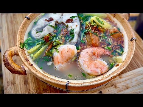 Cambodian Sweet & Sour Soup - Somlor Machu Youn