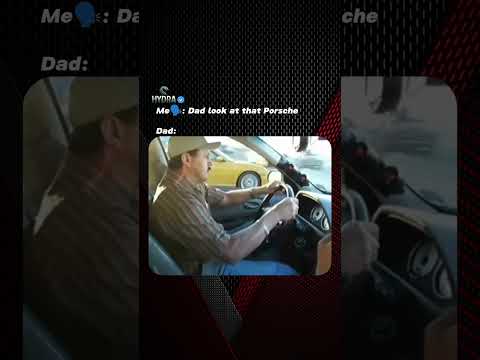 Dad look at that Porsche #cars #dragrace #automobile #carlover