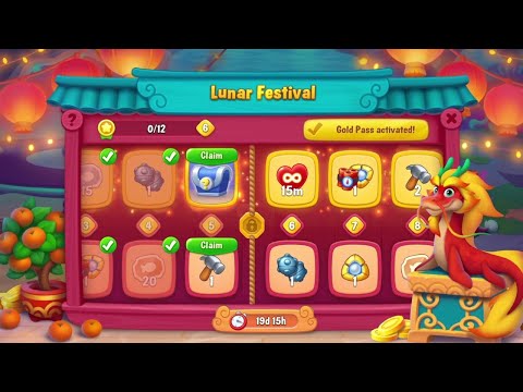 @Fishdom Level 10501 - 10503, Lunar Festival Event Level 5 🔓