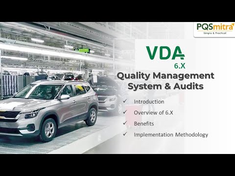 VDA 6.X Quality Management System and Audits, New Certification