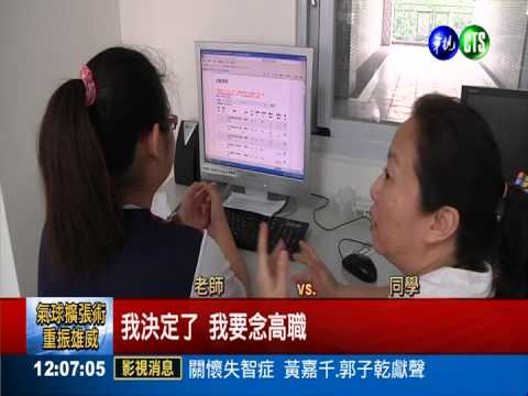 會考填志願太焦慮 學生打爆1999