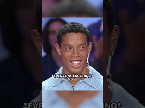 They all made fun of his sweater but Ronaldinho's Mother knitted it for him #shorts