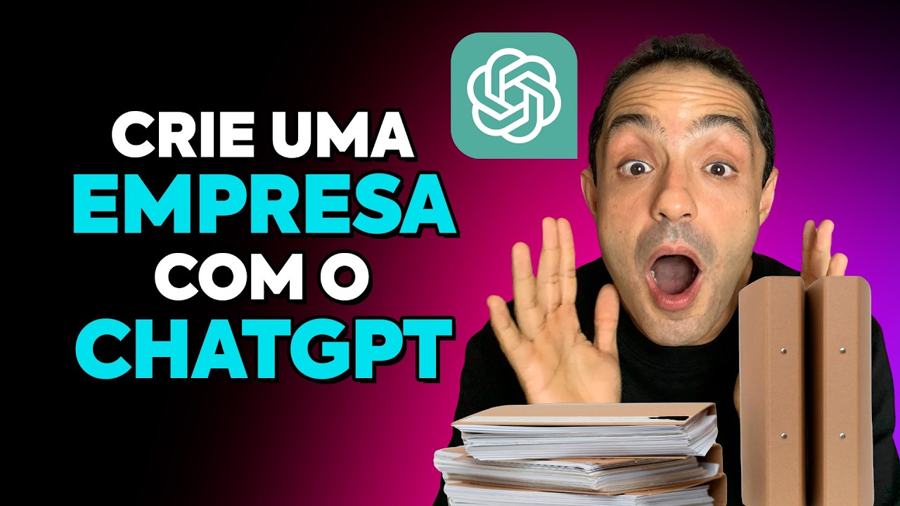 Crie sua Empresa com o ChatGPT  Comece a ganhar dinheiro AGORA