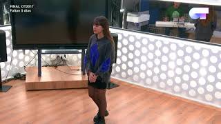 Aitana ensaya CHANDELIER con Capde y Laura | OT 2017