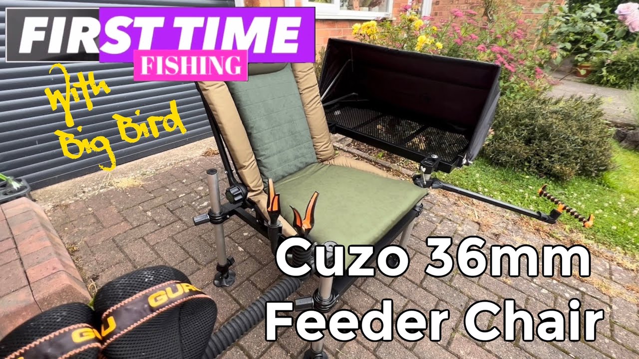 Cuzo Quantum Feeder Fishing Chair | The affordable 36mm leg Feeder Chair Review with Big Bird