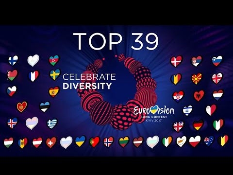 TOP 39 | EUROVISION 2017 (ESC 2017) so far