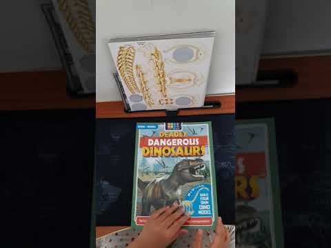 DEADLY DANGEROUS DINOSOURS (Book and Model)
