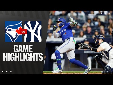 Blue Jays vs. Yankees Game Highlights (9/5/25) | MLB Highlights