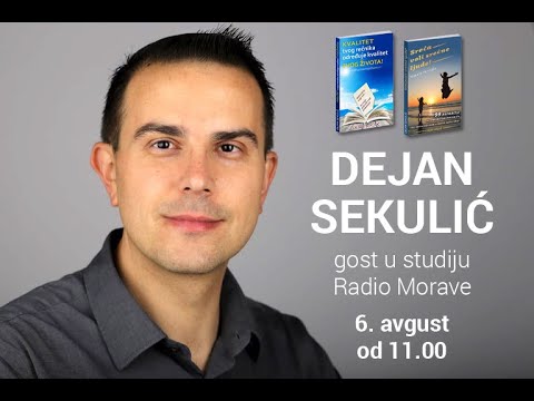 Gost u studiju: Dejan Sekulić
