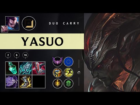 Yasuo ADC vs Aphelios - EUW Master Patch 25.24