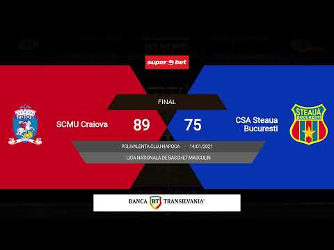LNBM 2020-2021: SCM U Craiova - Steaua București