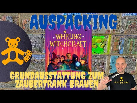 Heiße Hexenkessel -Whirling Witchcraft - Auspacking - Board Games - Brettspiel Teddy 🐻