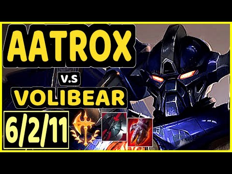 AATROX vs VOLIBEAR - 6/2/11 KDA TOP CHALLENGER GAMEPLAY - NA