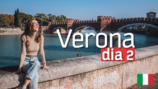 O que fazer em VERONA, na ITÁLIA | Castelo medieval, igrejas da era romana + pasta e vinho 🍝🍷