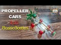 Make Propeller Cars From Plastic Bottles Rubber Band Powered Car Science Project