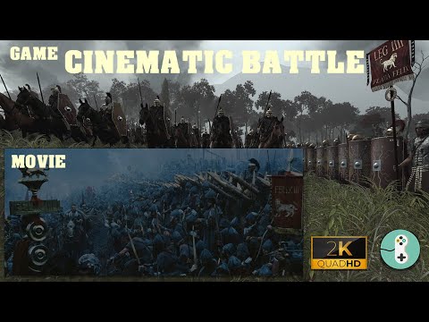 EPIC CINEMATIC BATTLE | "TOTAL WAR ROME 2" FEAT RIDLEY SCOTT "GLADIATOR" (2000 FILM) 🎥