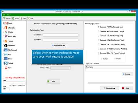 Videos from GainTools Gmail Backup Tool