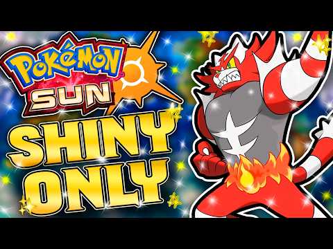 Pokémon Sun SHINY ONLY Hardcore Nuzlocke