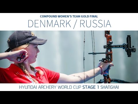 Russia v Denmark – Compound Women's Team Gold Final | Shanghai 2016