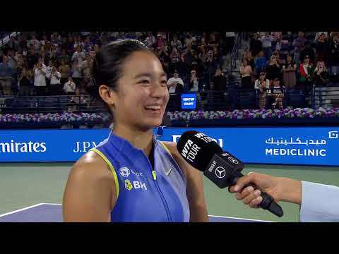 Post-Match Interview: Alex Eala in R3 of Dubai Duty Free Tennis Championships