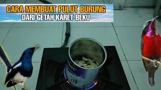 Download lagu Making bird sticky rice from frozen rubber sap mp3
