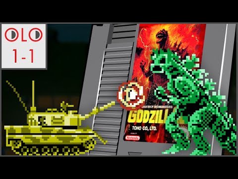 Godzilla 2 War of the Monsters - NES - Only Level One