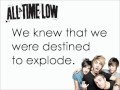 All Time Low - Time Bomb - Studio Version (With Lyrics) !