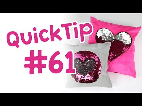 Quick Tip – Wendepailletten Applikation nähen