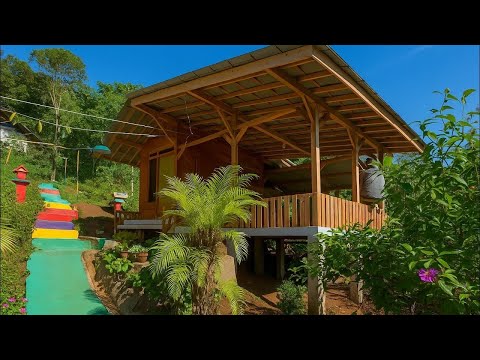 Guaranteed to sleep soundly and eat deliciously‼️Stay at a wooden villa in the middle of a Sumeda...