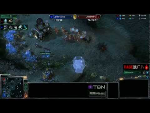 Liquid`Hero(P) v Liquid`TaeJa(T) - G3 - Entombed Valley - ASUS ROG QF - 8.7.2012