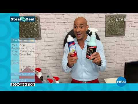 Professor Amos 51 oz. Complete Auto Care Set