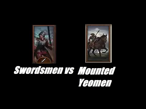 Swordsmen vs Mounted Yeomen