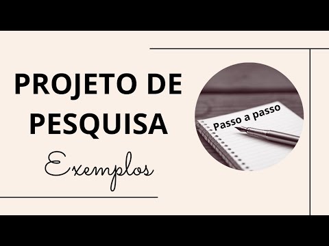 Como escrever um PROJETO DE PESQUISA - Explicação e Exemplo com passo a passo no Word