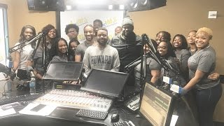 Howard Gospel Choir - "Glorious God" [Praise 102.5 FM with KD Bowe]