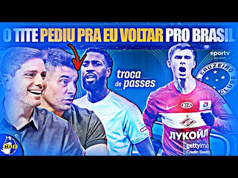 🦊👏 ALEX compara GERSON no CRUZEIRO com situação pessoal que envolve TITE