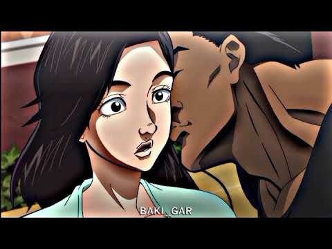 Baki didn't like his girlfriend being kissed by Ali Jr.