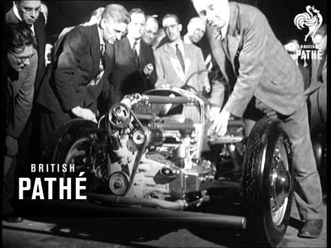 Autosalon pünktlich – trotz Streik (1949)