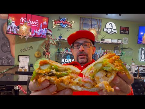 These sandwiches are weed themed| Eating at The Cheba Hut in Orlando