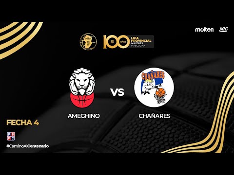 FECHA Nº 4 -  AMEGHINO 93 - 61 CHAÑARES (James Craik) - 05/07/2024 -  Liga Provincial de Basquet