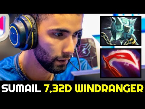 SUMAIL Unkillable Windranger with Gleipnir Build — Road to Top 1 Rank Dota 2