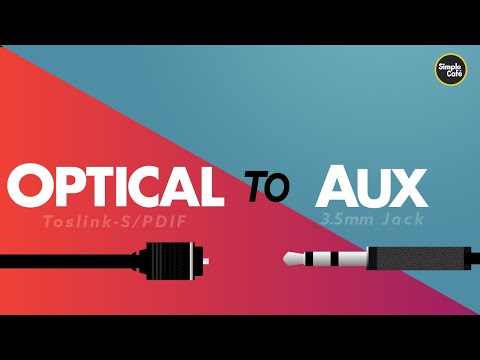 Optical to Aux (How to Connect Speakers to Tv)