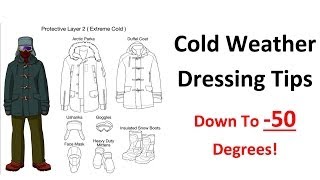 Cold Weather Dressing Tips - Base Layer Insulating Layers - Extreme Arctic Clothing