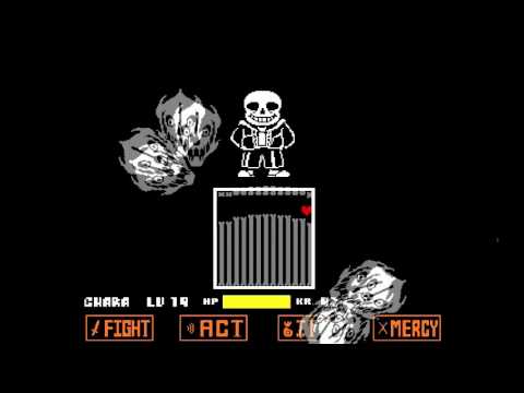 Undertale Genocide Run - All Bosses
